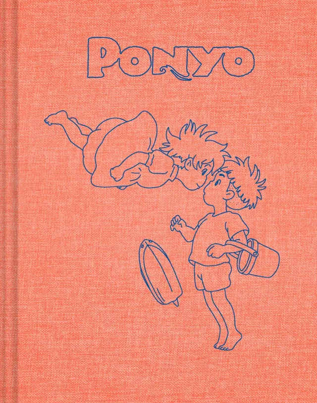Studio Ghibli Ponyo skissebok lay-flat tykke sider