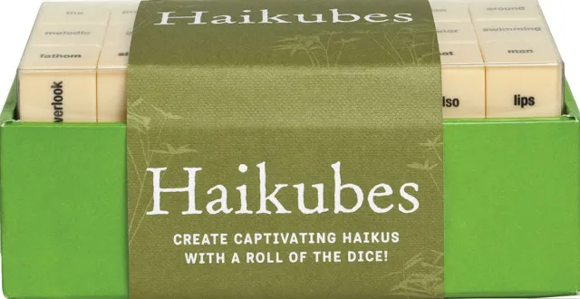 Chronicle Haikubes ordspill terninger haiku