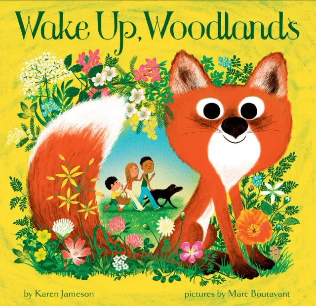 Chronicle Books Wake Up Woodlands innbundet billedbok vår