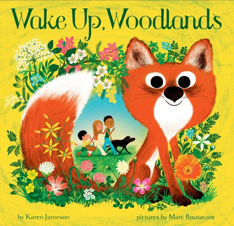 Chronicle Books Wake Up Woodlands innbundet billedbok vår