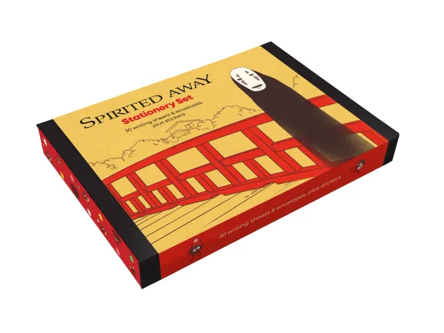 Studio Ghibli Spirited Away skrivesett brev og klistremerker