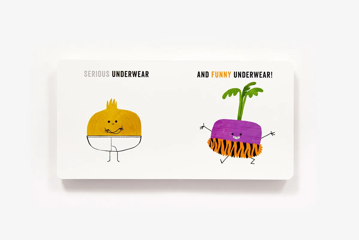 Appleseed Vegetables in Underwear pappbok