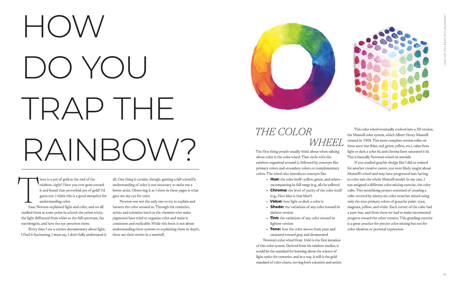 Abrams and Chronicle Color Curious innbundet fargebok design