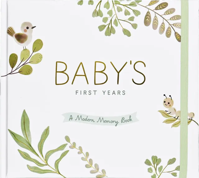 Peter Pauper Press Baby's First Years babybok minne