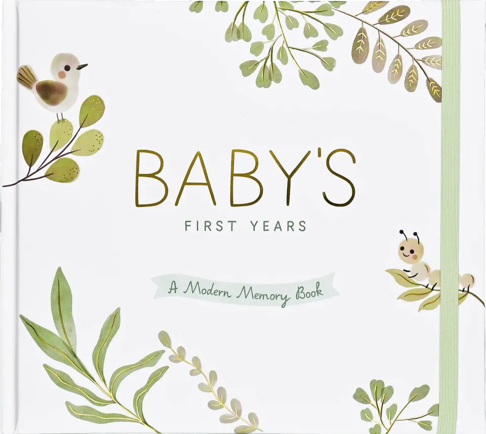 Peter Pauper Press Baby's First Years babybok minne