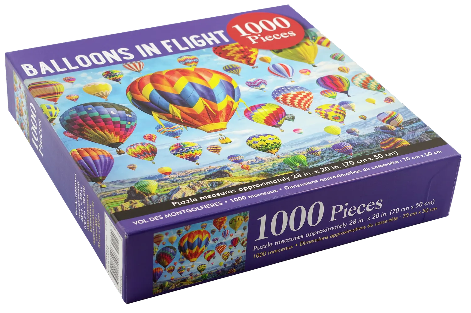 Peter Pauper Press Balloons in Flight puslespill 1000 gave