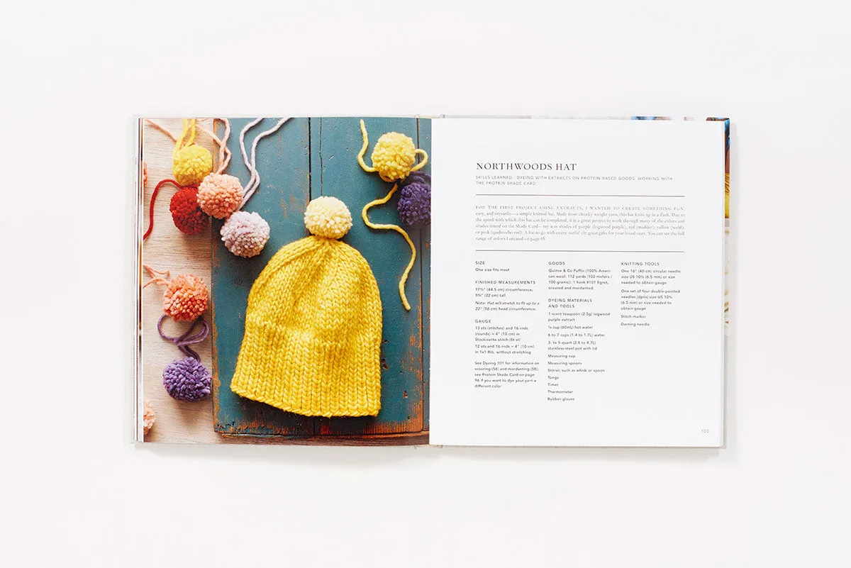 Abrams & Chronicle The Modern Natural Dyer bok innbundet plantefarging
