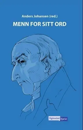 Menn for sitt ord innbundet bok brukt 1814 historie