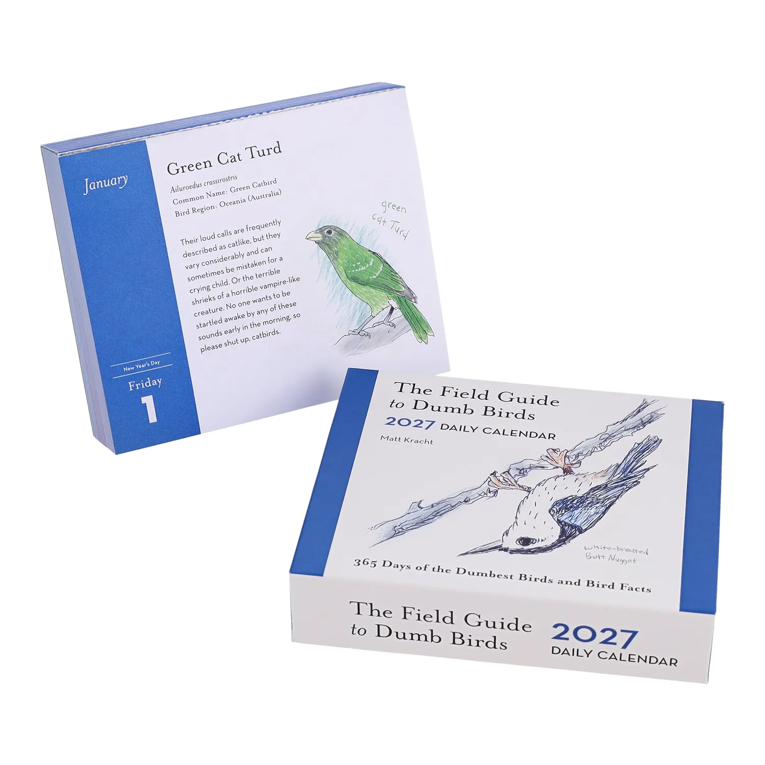 Abrams Field Guide to Dumb Birds 2027 dagskalender