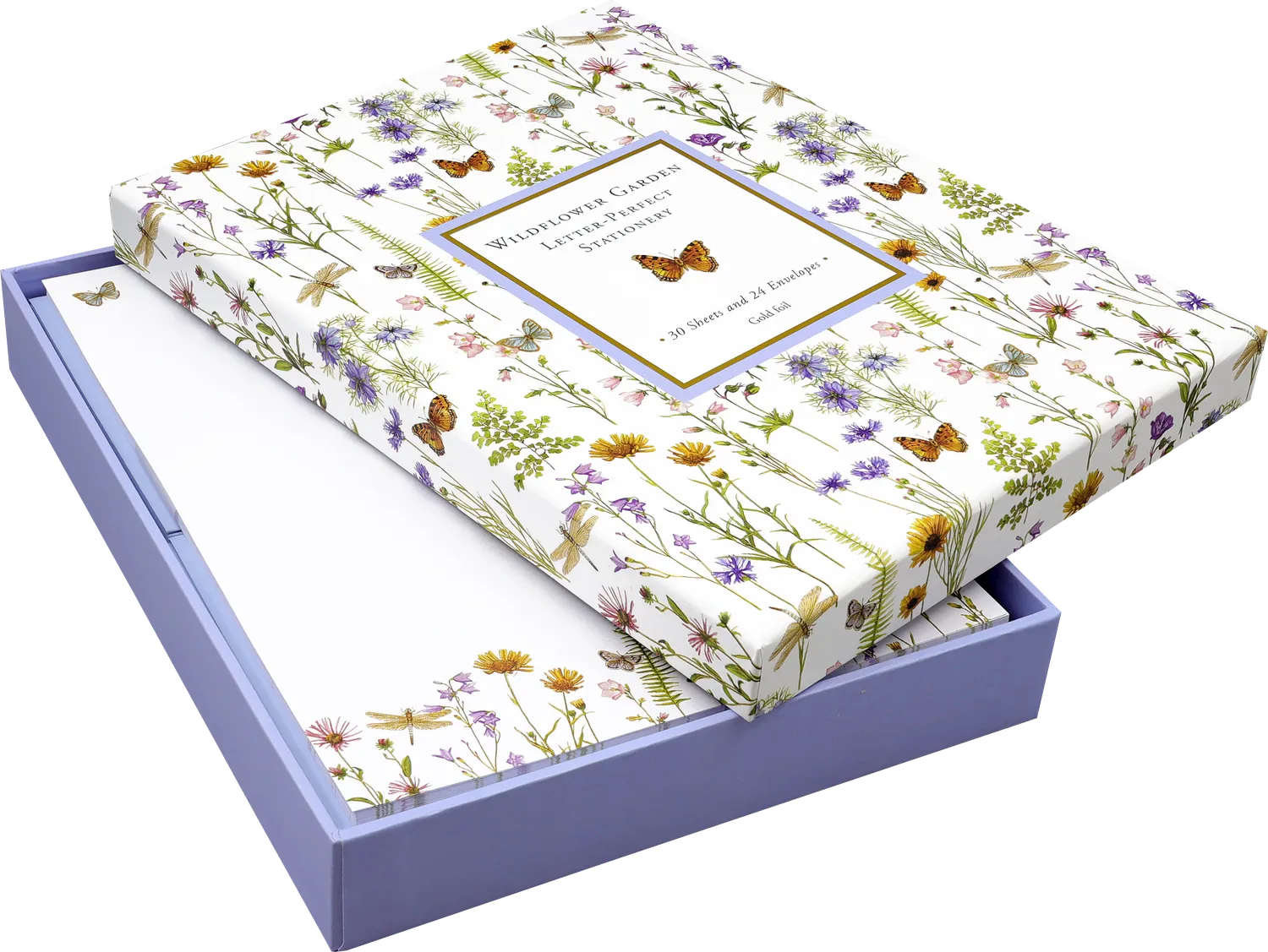Peter Pauper Press Wildflower Garden skrivesett 54 deler