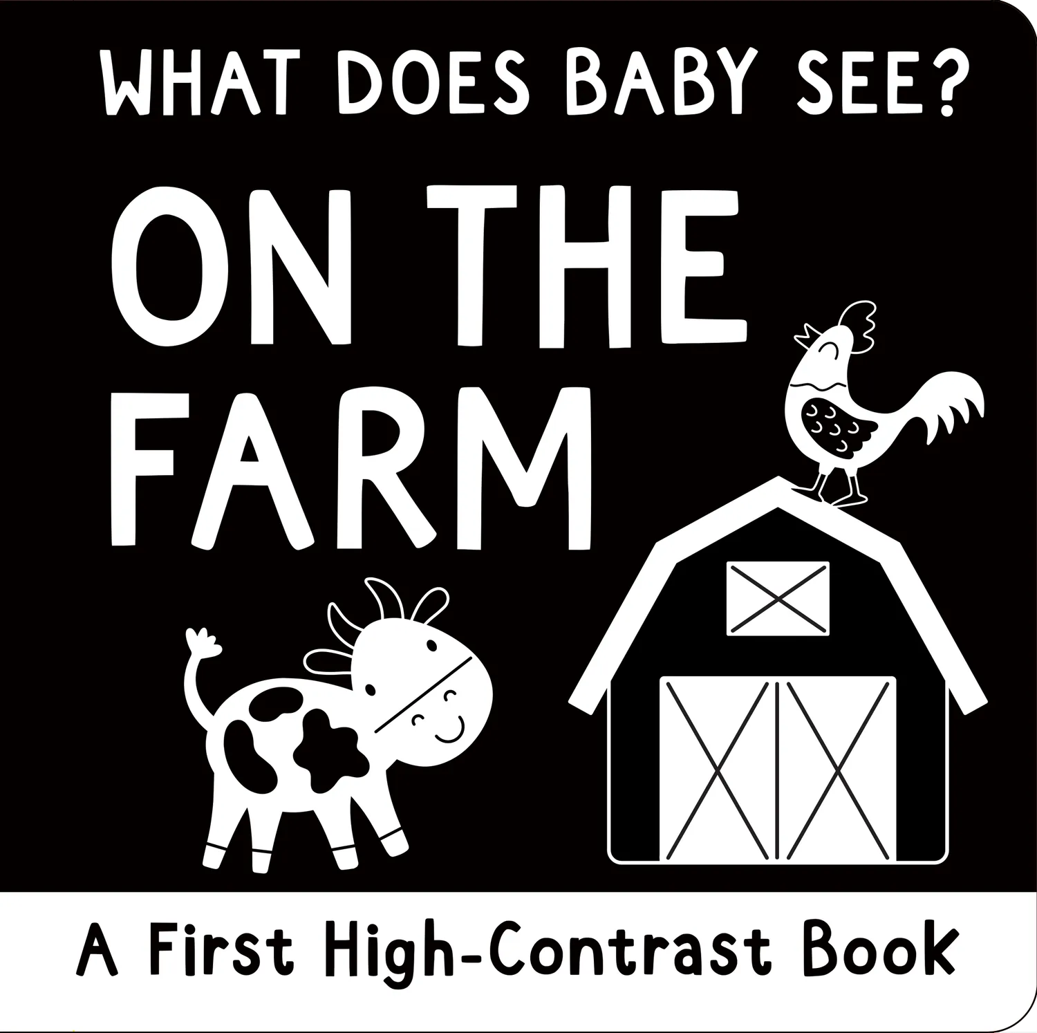 Peter Pauper Press What Does Baby See? On the Farm pekebok baby