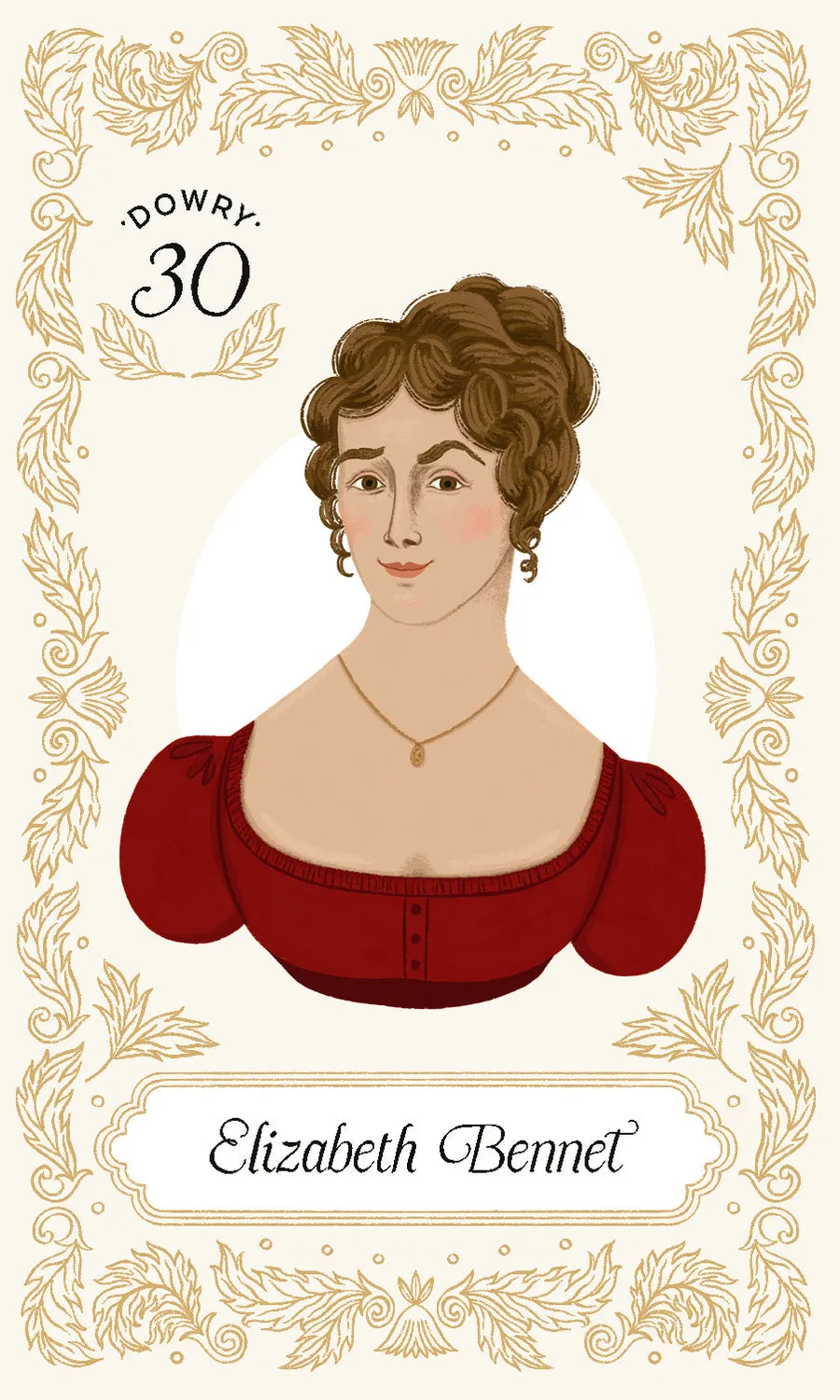 Abrams Jane Austen Dowries Dalliances kortspill