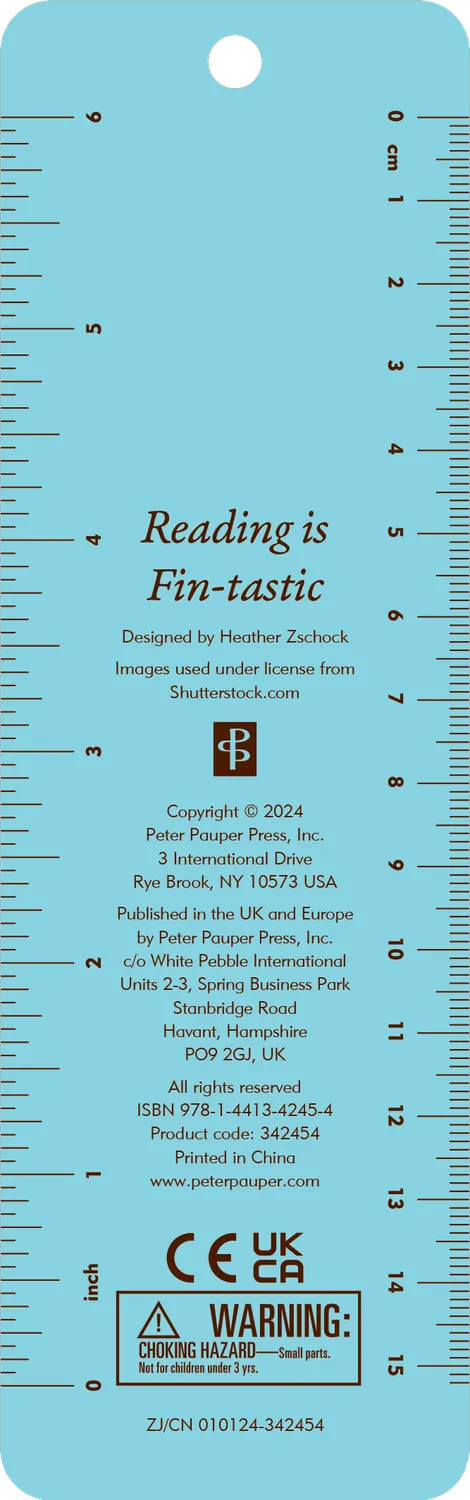 Peter Pauper Press Reading is FIN-tastic bokmerke havfrue barn