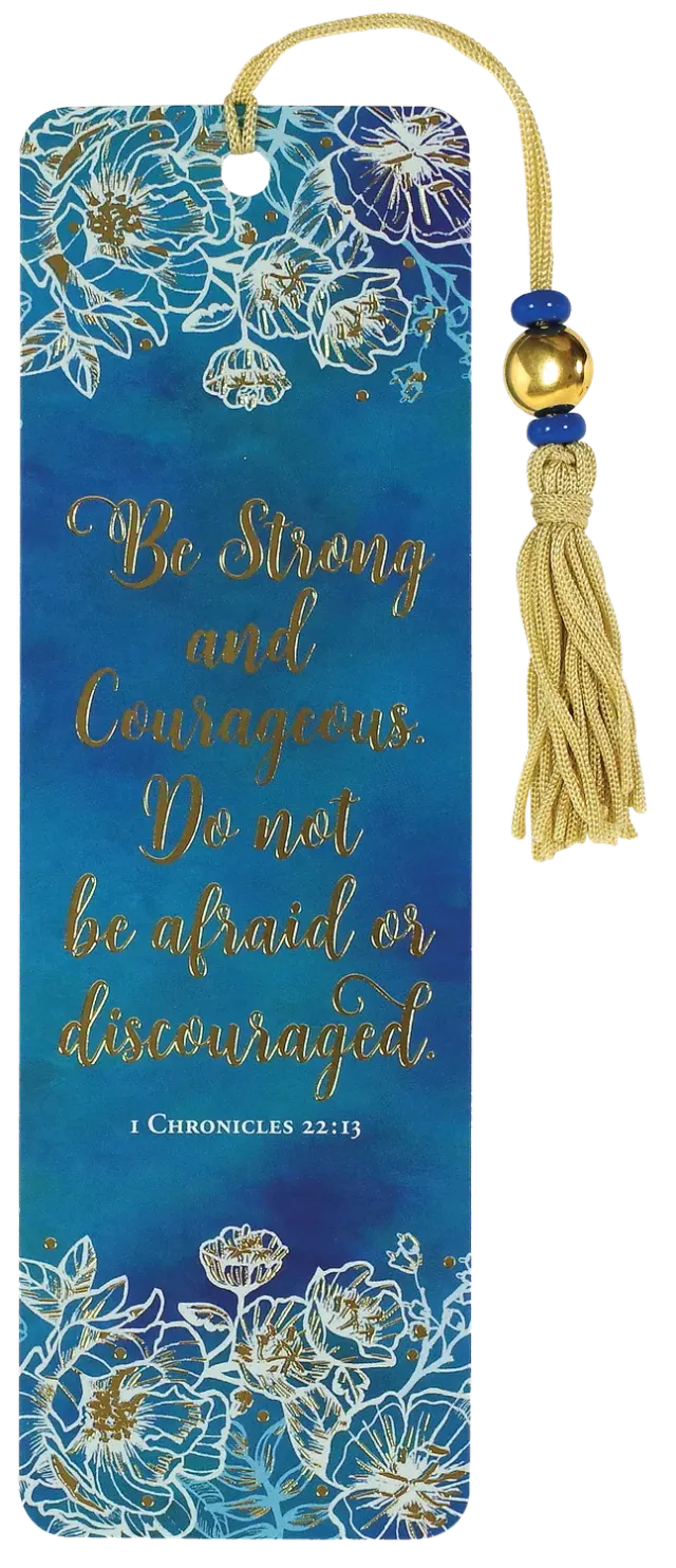 Peter Pauper Press Be Strong and Courageous bokmerke perler