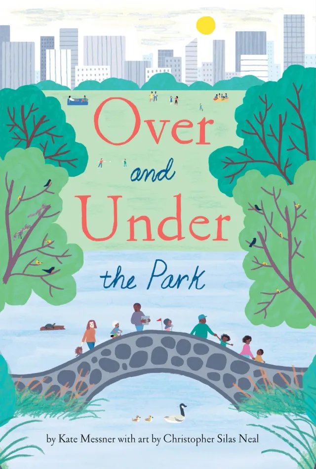 Kate Messner Over and Under the Park bildebok natur