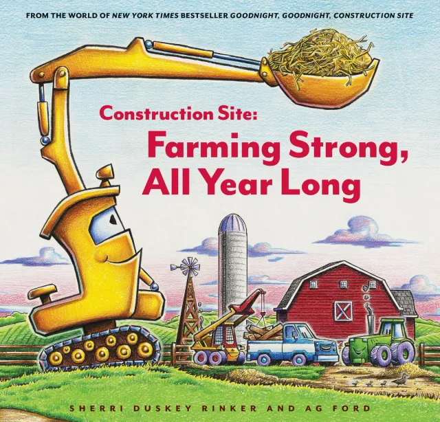 Goodnight Construction Site Farming Strong bildebok maskiner