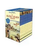 Bokia Secret Seven Library bok pent brukt engelsk
