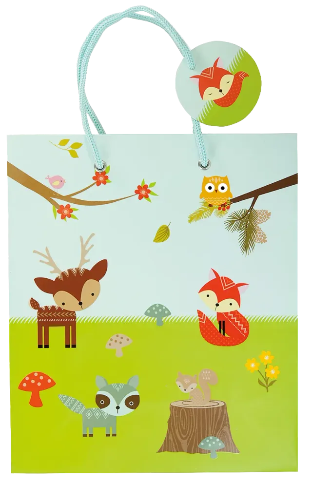 Peter Pauper Press Woodland Friends gavepose babygave