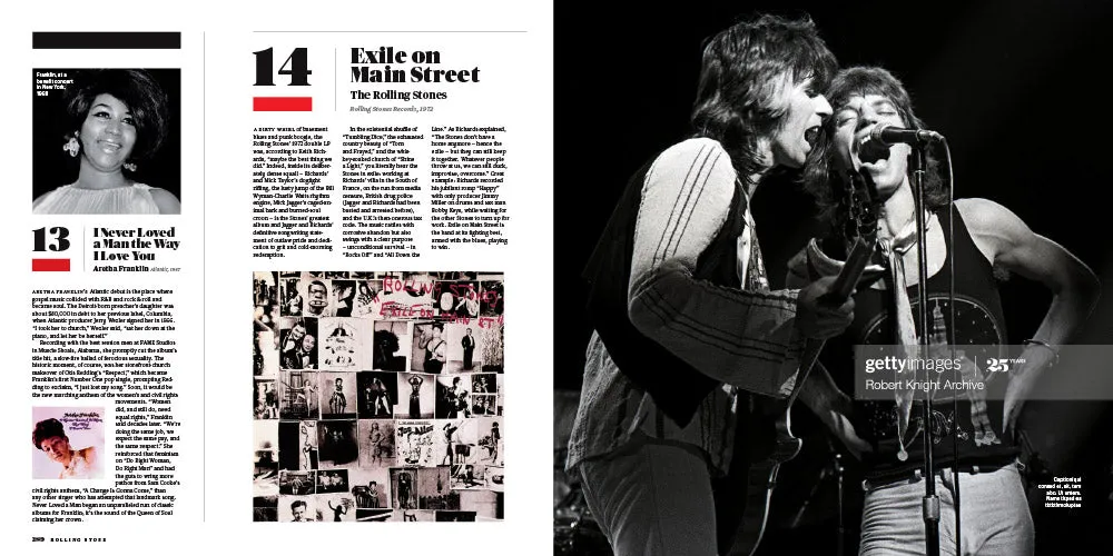 Rolling Stone 500 Greatest Albums innbundet musikkbok