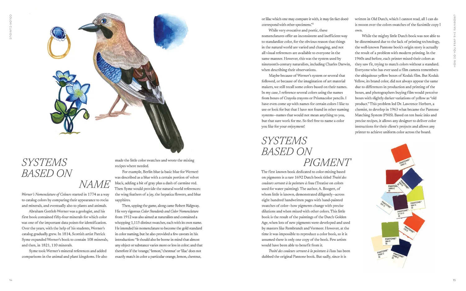 Abrams and Chronicle Color Curious innbundet fargebok design