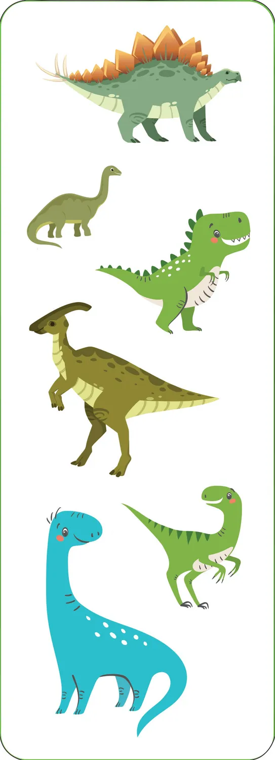 Peter Pauper Press Dinosaurs klistremerkesett 40 stk