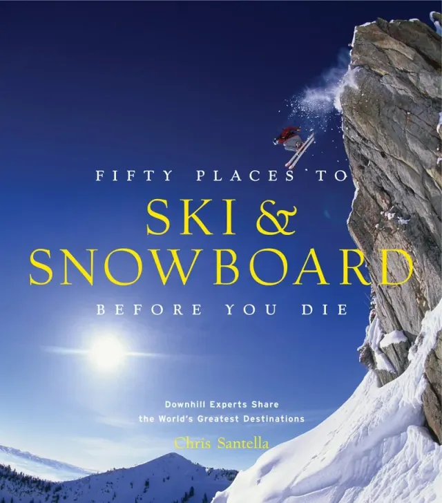 Abrams Fifty Places to Ski and Snowboard bok innbundet ski