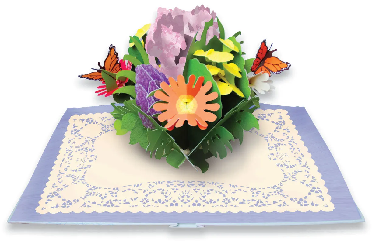 Chronicle Books Paper Blossoms pop-up bok blomster