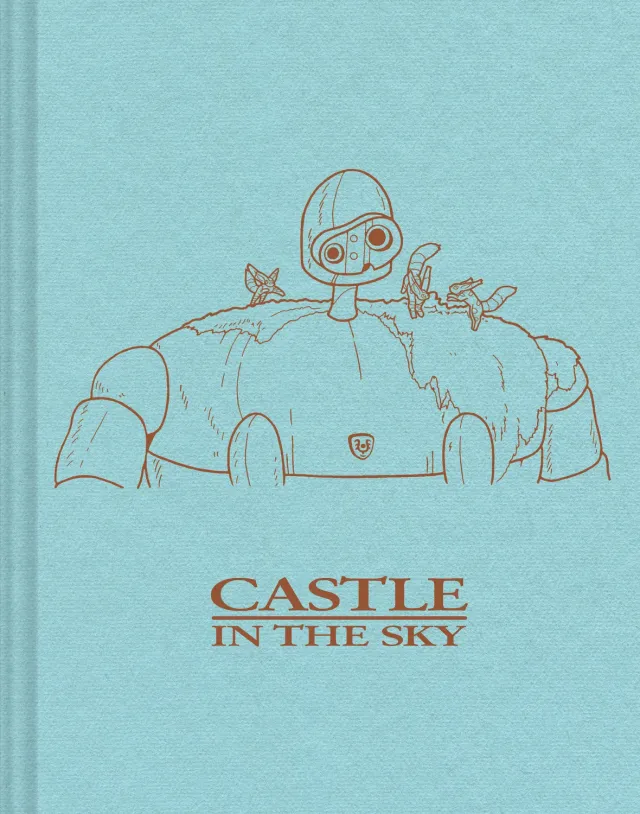 Studio Ghibli Castle in the Sky skissebok stoff
