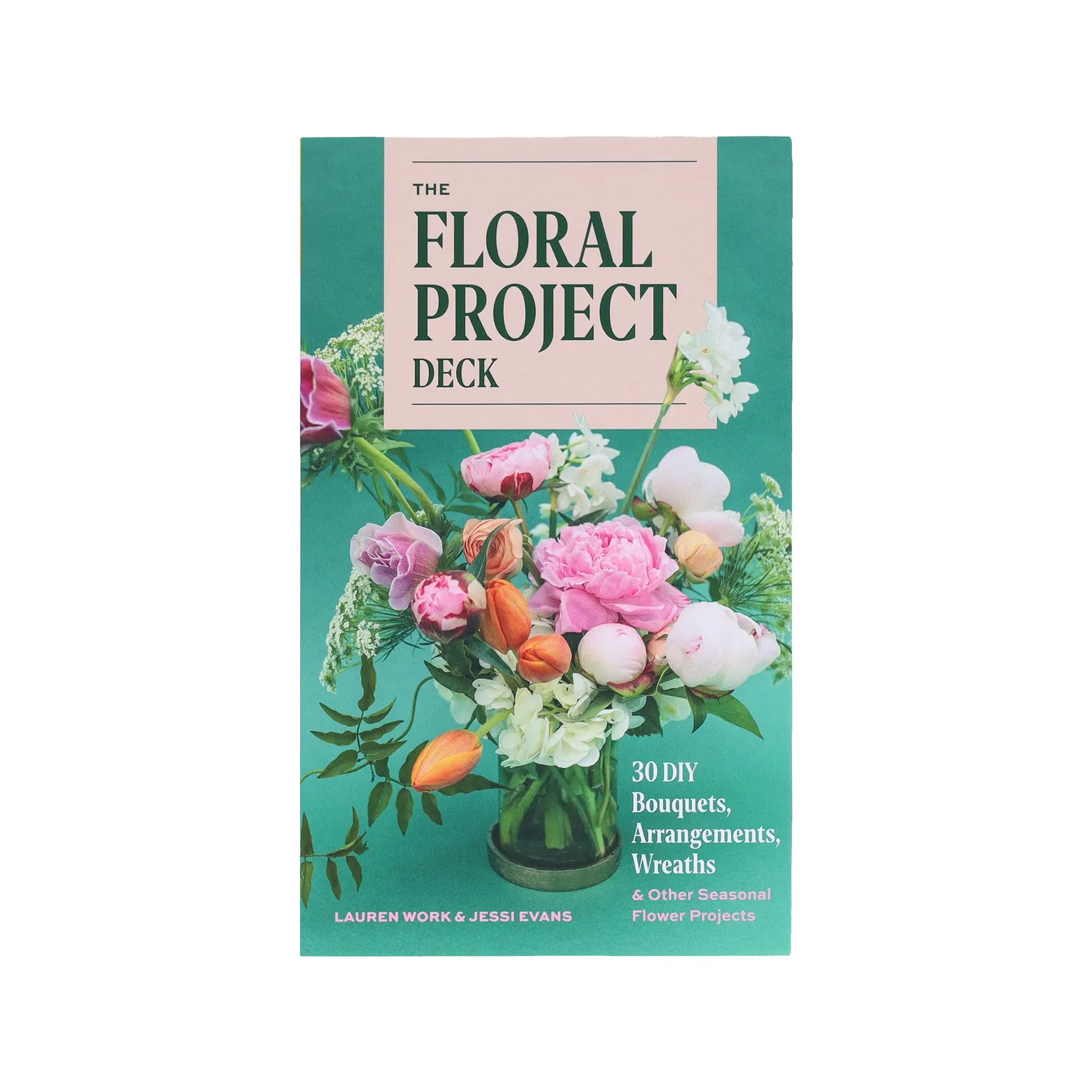 Chronicle Books The Floral Project Deck kortstokk 30 buketter