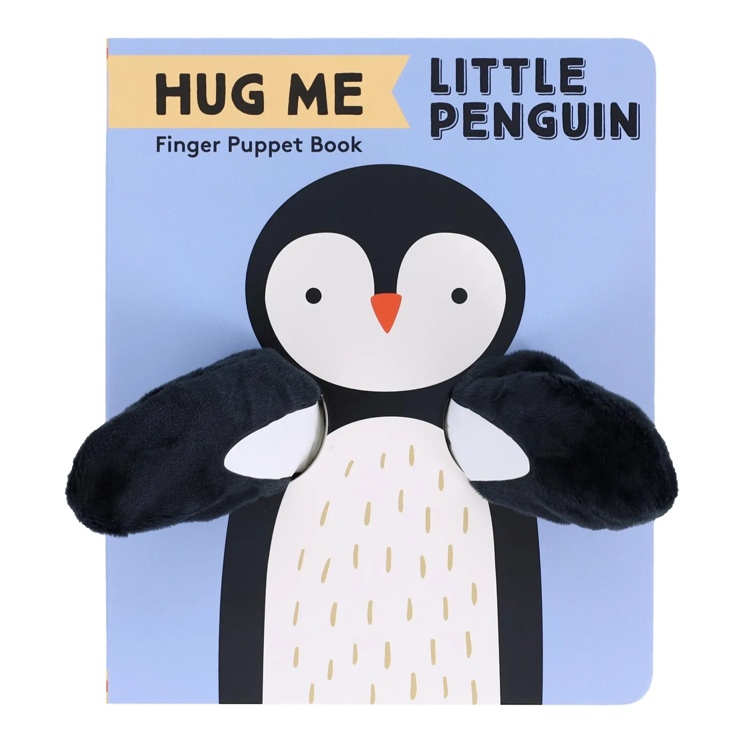 Hug Me Little Penguin pekebok fingerdukke baby