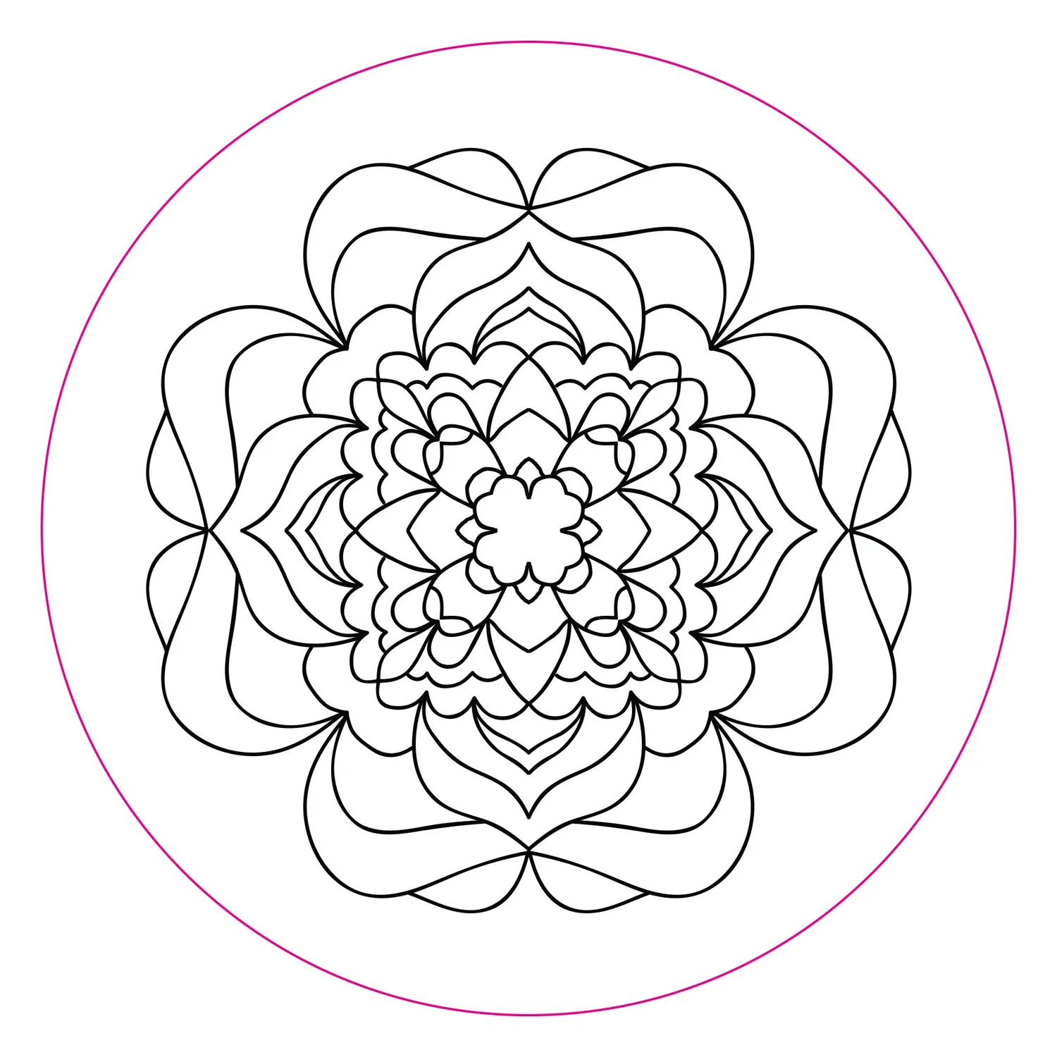 Peter Pauper Press Mandalas broderimønster strykeoverføring 10 stk