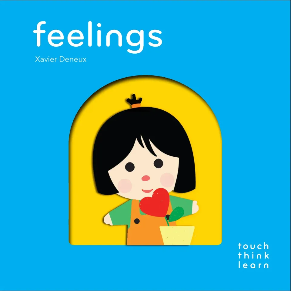 Abrams and Chronicle TouchThinkLearn Feelings pappbok følelser