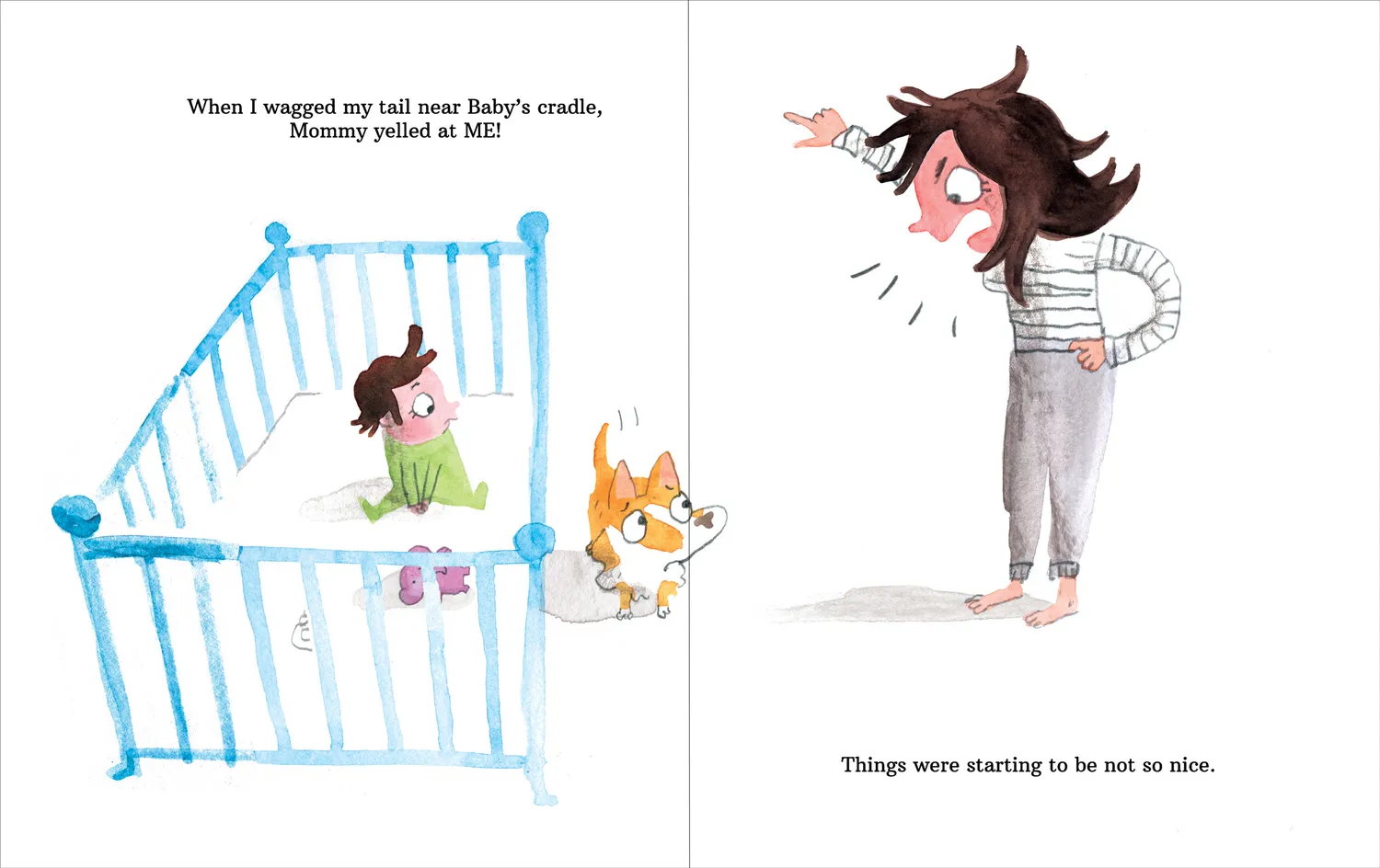 Peter Pauper Press Mommy Baby and Me bildebok hund