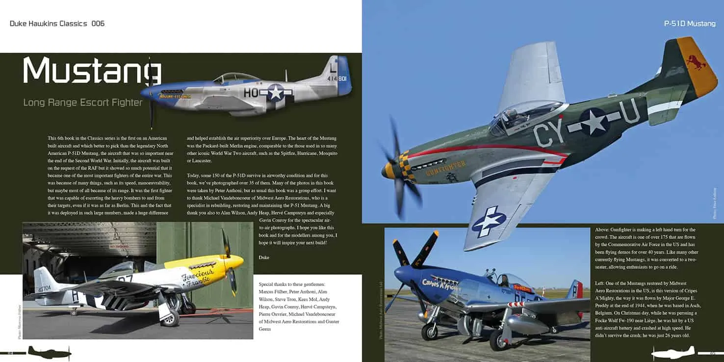Duke Hawkins North American P-51D Mustang bok 116 sider
