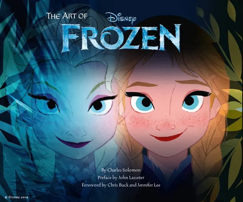 Disney The Art of Frozen kunstbok innbundet filmkunst