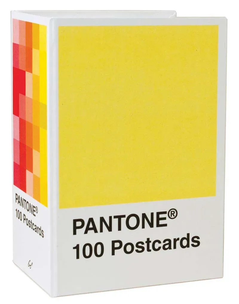 Abrams and Chronicle Pantone Postcard Box postkort 100 stk farger