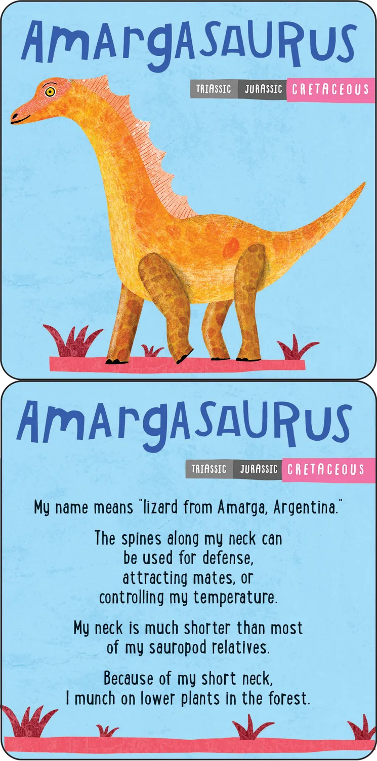 Peter Pauper Press Dinosaurs lunsjlapper 50 kort barn