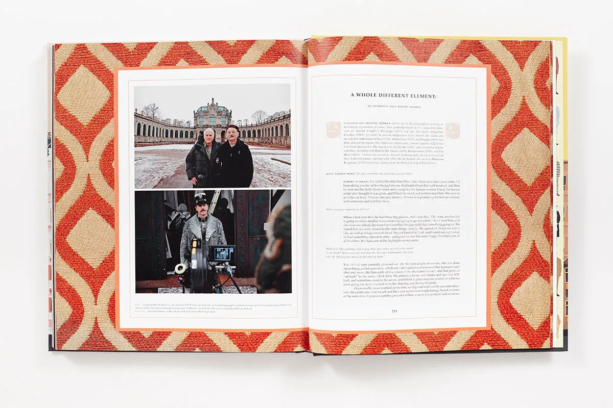 The Wes Anderson Collection Grand Budapest Hotel filmbok innbundet