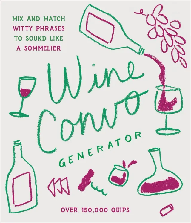 Chronicle Books Wine Convo Generator innbundet vinbok