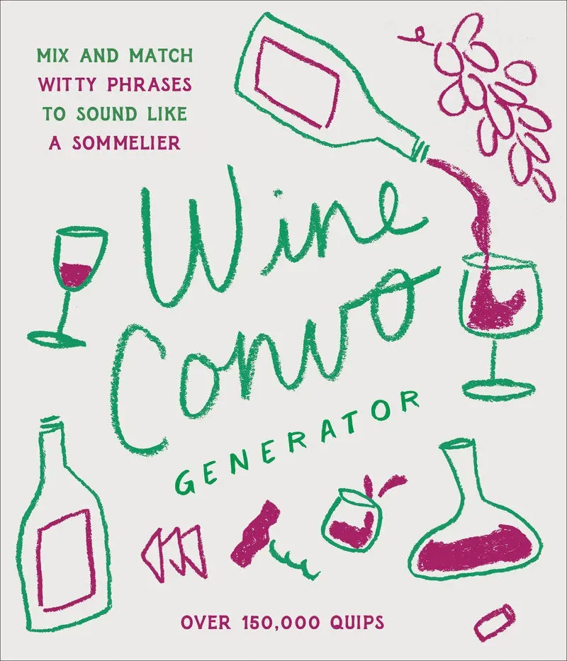Chronicle Wine Convo Generator innbundet vinbok gave
