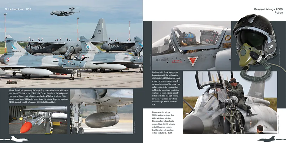 Duke Hawkins Dassault Mirage 2000 bok 108 sider
