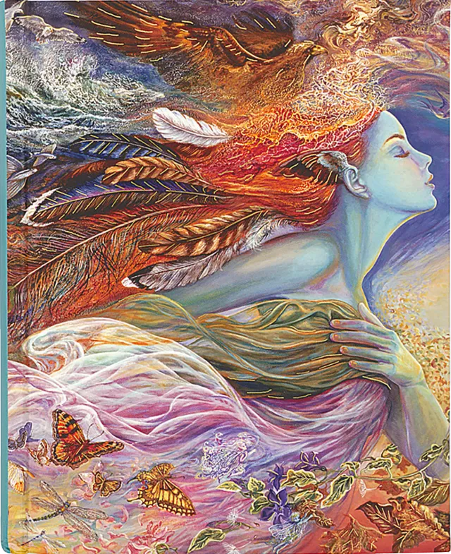 Peter Pauper Press Spirit of Flight journal innbundet Josephine Wall