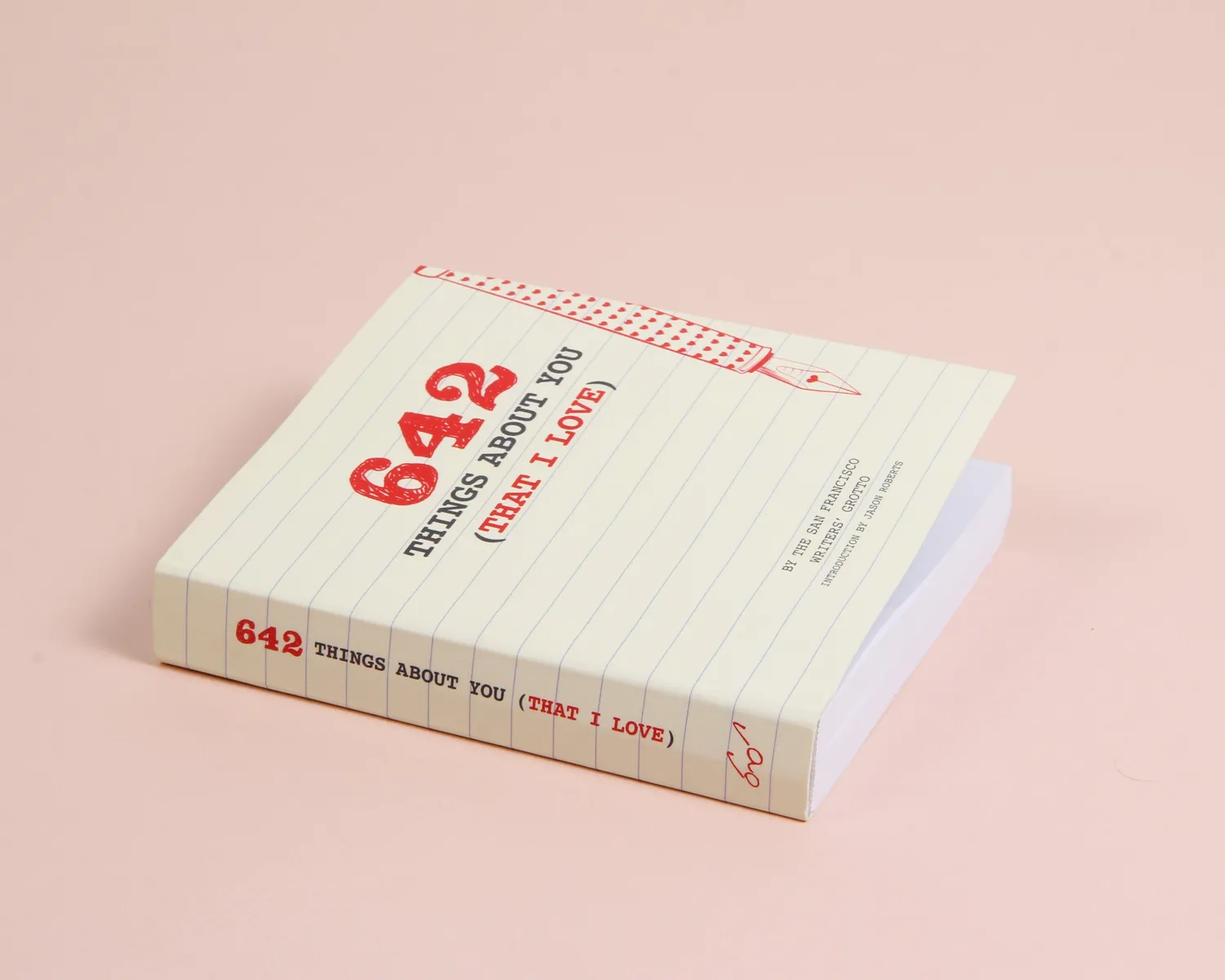 642 Things About You That I Love notatbok mini gave