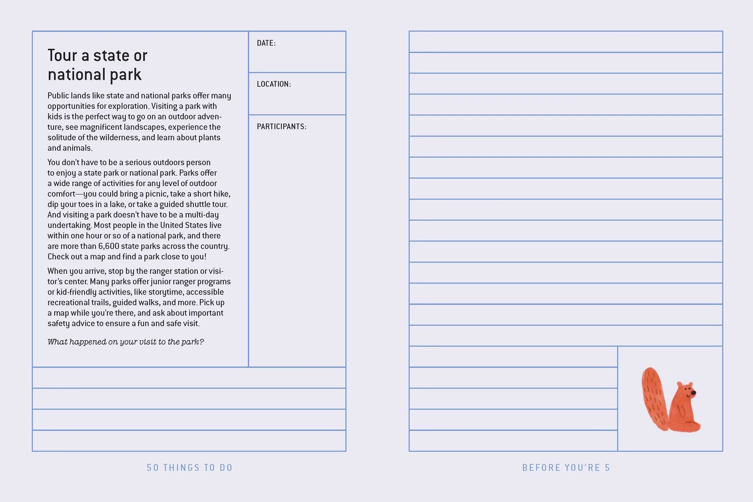 Abrams and Chronicle 50 Things Before Youre 5 journal bok