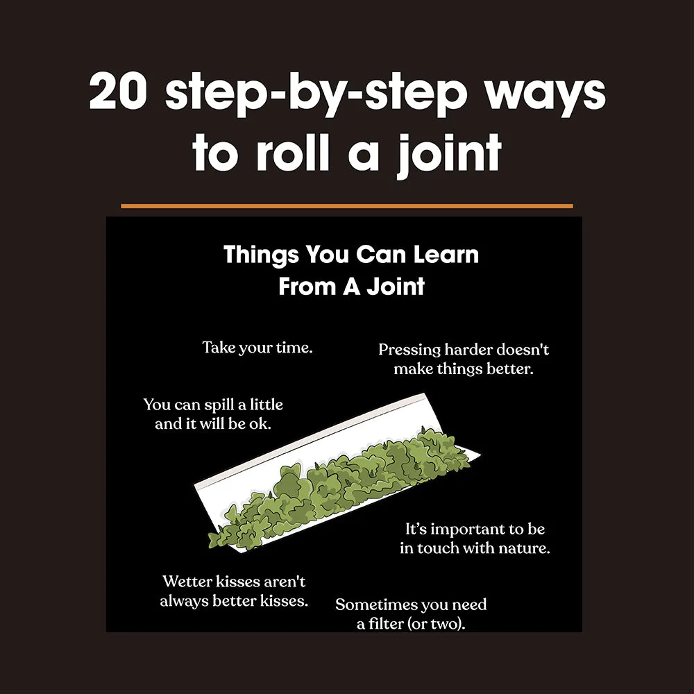 Abrams How We Roll joints bok innbundet rulletips