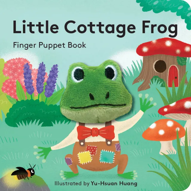 Abrams Little Cottage Frog pekebok fingerdukke baby