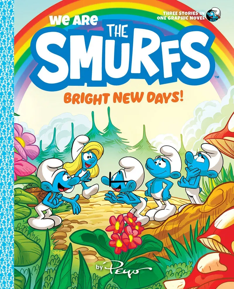 Abrams and Chronicle We Are the Smurfs 3 Bright New Days tegneserie innbundet