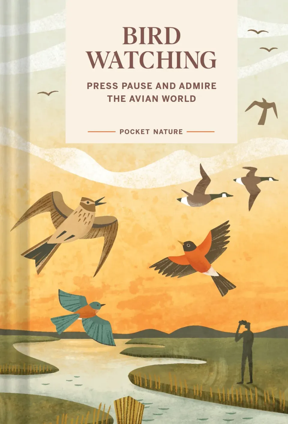 Pocket Nature Bird-Watching bok innbundet fugl
