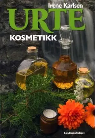 Bokia Urtekosmetikk innbundet bok pent brukt urter