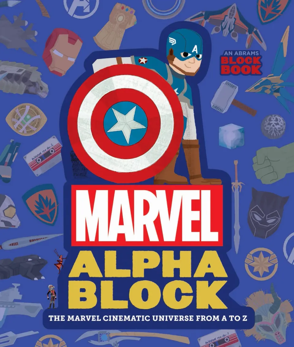 Abrams Block Book Marvel Alphablock barnebok innbundet Marvel